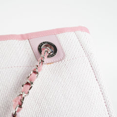 Chanel Deauville Small Tote Pink