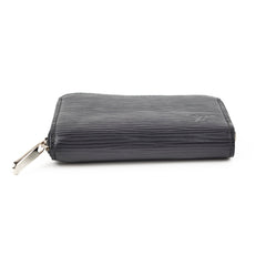 Louis Vuitton Epi Zip Around Wallet Black