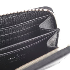 Louis Vuitton Epi Zip Around Wallet Black