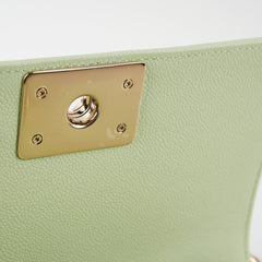 Chanel Caviar Boy Small Light Green (2022)