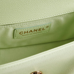 Chanel Caviar Boy Small Light Green (2022)