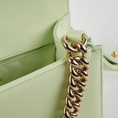 Chanel Caviar Boy Small Light Green (2022)
