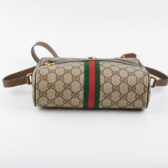 Gucci Monogram Messenger Crossbody Bag