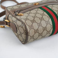 Gucci Monogram Messenger Crossbody Bag