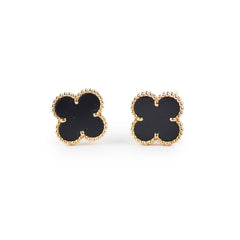 Van Cleef and Arpels Vintage Onyx Earrings