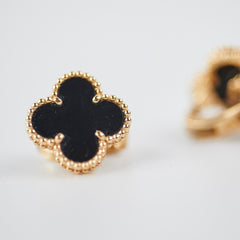 Van Cleef and Arpels Vintage Onyx Earrings