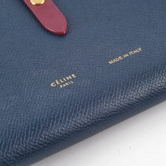 Celine Large Bicolour Strap Wallet