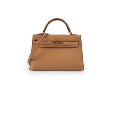 Hermes Mini Kelly Chai Epsom - Stamp U