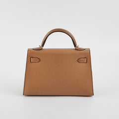 Hermes Mini Kelly Chai Epsom - Stamp U