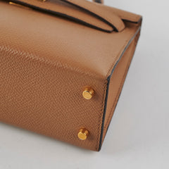 Hermes Mini Kelly Chai Epsom - Stamp U