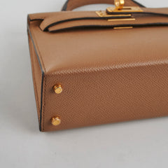 Hermes Mini Kelly Chai Epsom - Stamp U
