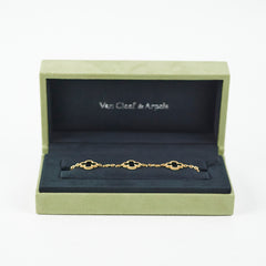 Van Cleef & Arpels VCA Alhambra 5 Motifs Bracelet