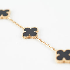 Van Cleef & Arpels VCA Alhambra 5 Motifs Bracelet