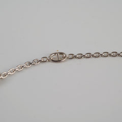 Hermes Farandole Silver Long Necklace 120 cm