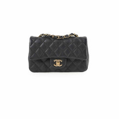 Chanel Caviar Mini Rectangular Black Series 26
