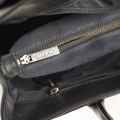 Chanel Executive Cerf Tote Black