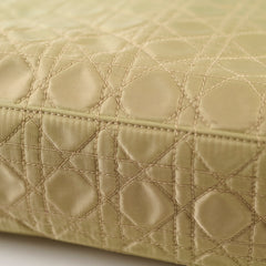 Christian Dior Vintage Lady Dior Bag in Green Cannage Nylon