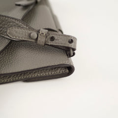 Fendi Mini Leather Crossbody Bag Grey