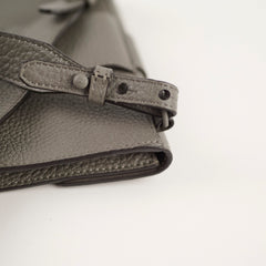 Fendi Mini Leather Crossbody Bag Grey
