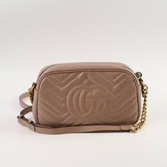 Gucci Marmont Small Camera Bag Dusty Pink