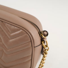 Gucci Marmont Small Camera Bag Dusty Pink