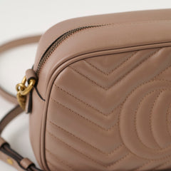 Gucci Marmont Small Camera Bag Dusty Pink