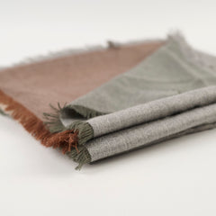 Hermes Grey Shawl 120cm