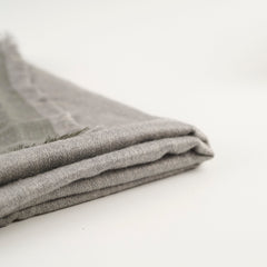 Hermes Grey Shawl 120cm