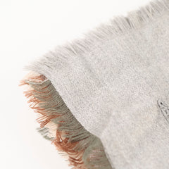 Hermes Grey Shawl 120cm