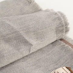 Hermes Grey Shawl 120cm