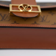 Louis Vuitton Dauphine Chain Wallet Reverse Monogram