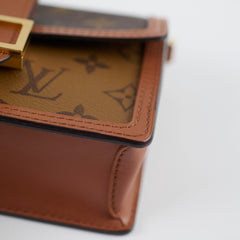 Louis Vuitton Dauphine Chain Wallet Reverse Monogram