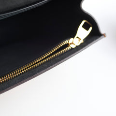 Louis Vuitton Dauphine Chain Wallet Reverse Monogram