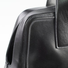 Prada Large Leather Tote Black