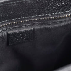 Gucci Monogram Shoulder Tote Bag Black