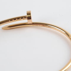 Cartier Juste Clou Small Model Bracelet Size 15