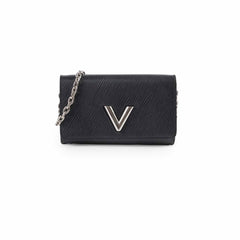 Louis Vuitton Twist Wallet On Chain Black Epi