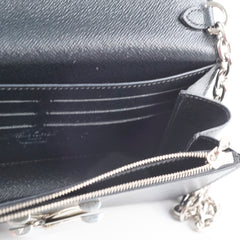 Louis Vuitton Twist Wallet On Chain Black Epi