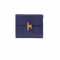 Hermes Cinhetic To Go Wallet Navy