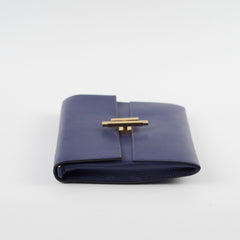 Hermes Cinhetic To Go Wallet Navy