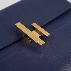 Hermes Cinhetic To Go Wallet Navy