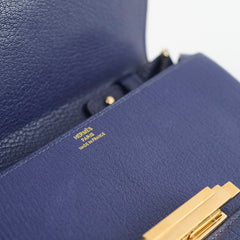 Hermes Cinhetic To Go Wallet Navy