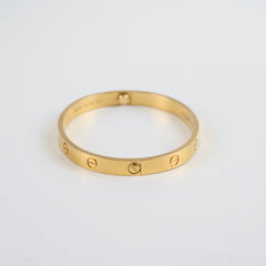 Cartier Love Bracelet Classic Model Size 18