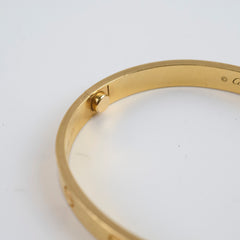 Cartier Love Bracelet Classic Model Size 18