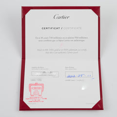 Cartier Etincelle de Cartier Wedding Ring Semi - Paved Size 52