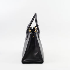 Prada Esplanade Tote Safiano with City  Calf Black