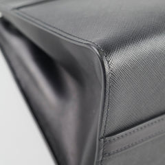Prada Esplanade Tote Safiano with City  Calf Black