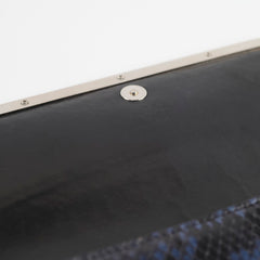 Louis Vuitton Snakeskin Shoulder Bag Navy