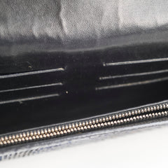 Louis Vuitton Snakeskin Shoulder Bag Navy