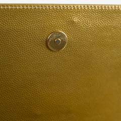 Saint Laurent Kate Box Cross Body Bag Gold